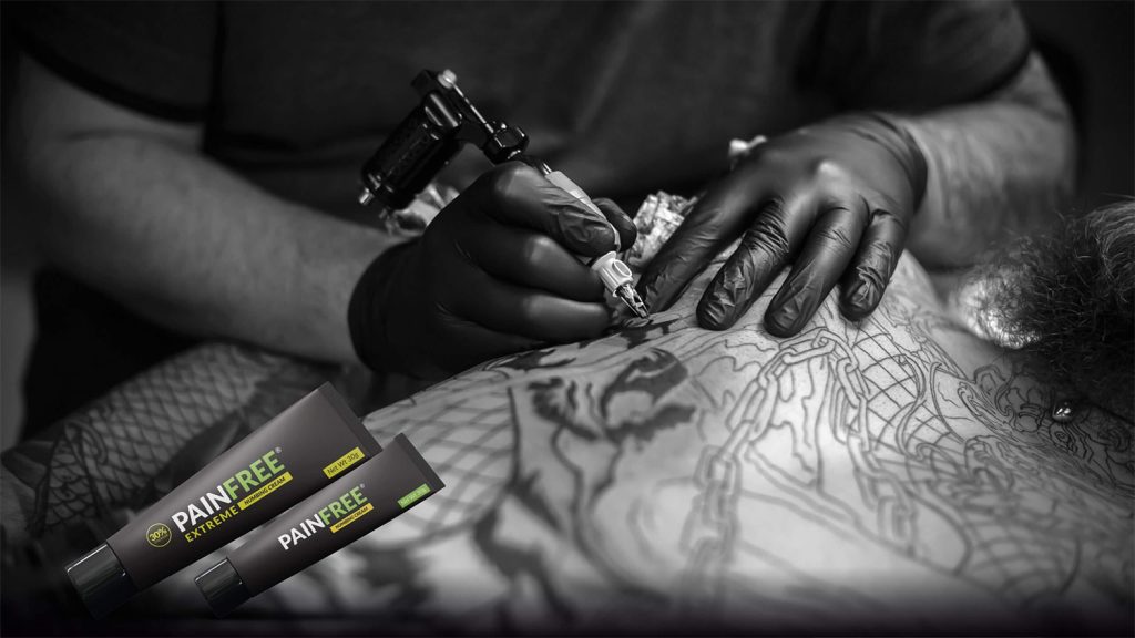 Painfree bedøvelsescreme produkter til tatovering